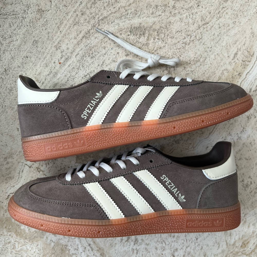 Adidas Handball Spezial Women's Brown Suede Casual Shoes - Size 8.5 [sold out]